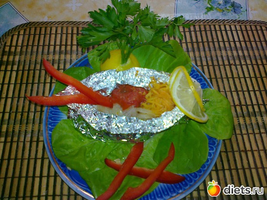 рыба с овощами в фольге, альбом: Мои блюда