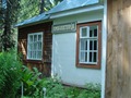 Около домика "амбулатория" растут целебные растения