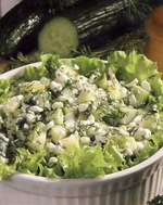 Лёгкий салатик. Вкусно, полезно, быстро!