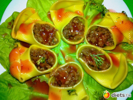 Ракушки"Аля балоньезе", альбом: Мои блюда