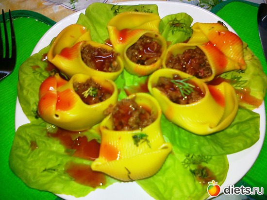 Ракушки"Аля балоньезе", альбом: Мои блюда