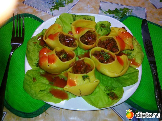 Ракушки"Аля балоньезе", альбом: Мои блюда