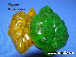 Мыло "Листья"