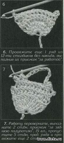 цветы крючком