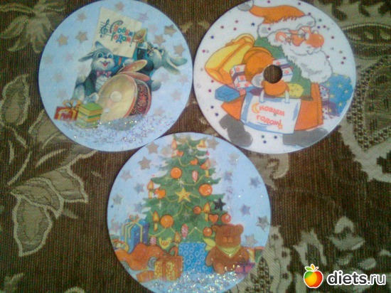 открытки к Новому году, альбом: Своими руками