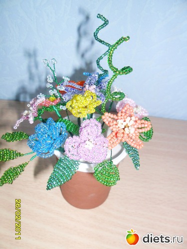 букет, альбом: Бисероплетение