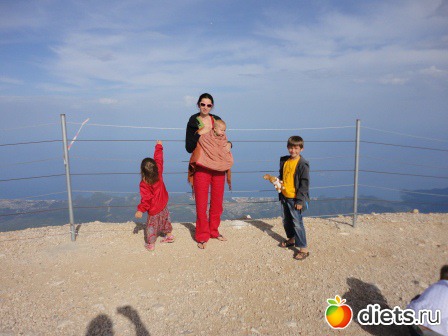 на вершине Тахталы