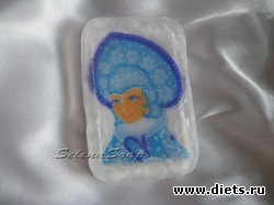 Снегурочка за окошком