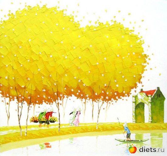 1 фото: Мастихиновая живопись Phan Thu Trang