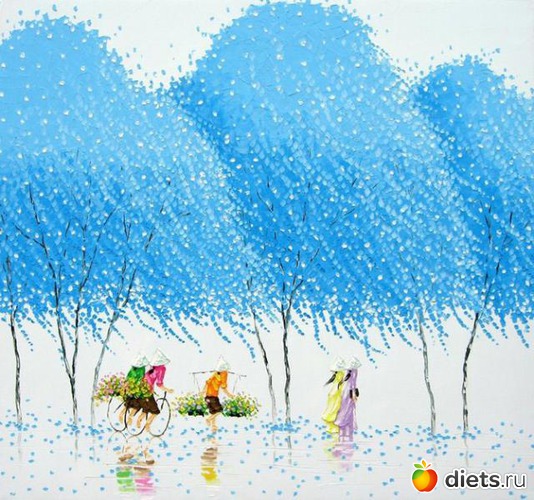 10 фото: Мастихиновая живопись Phan Thu Trang