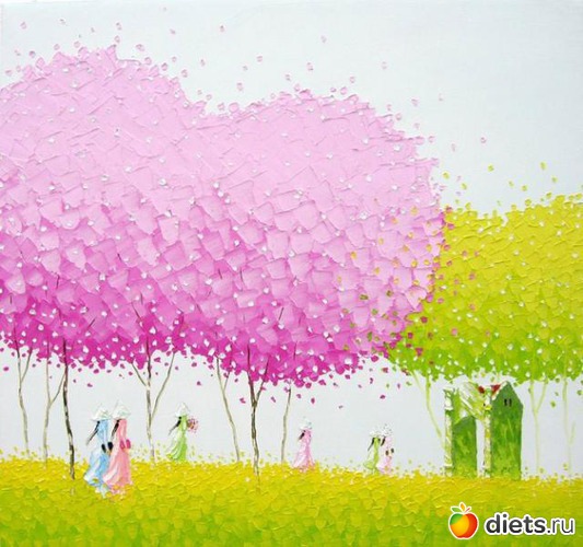 18 фото: Мастихиновая живопись Phan Thu Trang