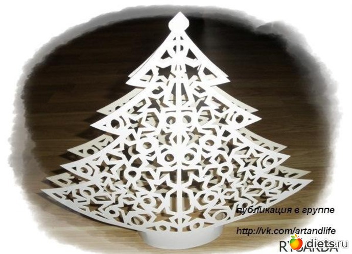 Ажурная ёлочка, альбом: Скоро Новый Год!!!
