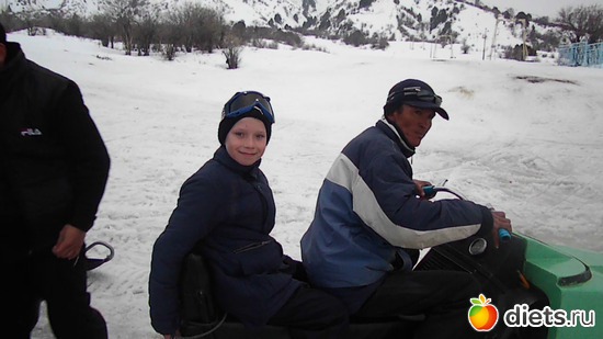 Мой внук обожает кататься....хоть на чем!, альбом: Наши горы