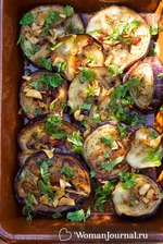 Баклажаны с зеленью от Сержа Марковича