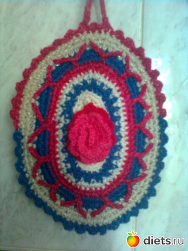 прихваточка для кухни, альбом: мое вязание