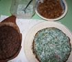 7.намазываем коржи соусом