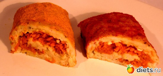 курино овощные рулетики, альбом: Мои блюда
