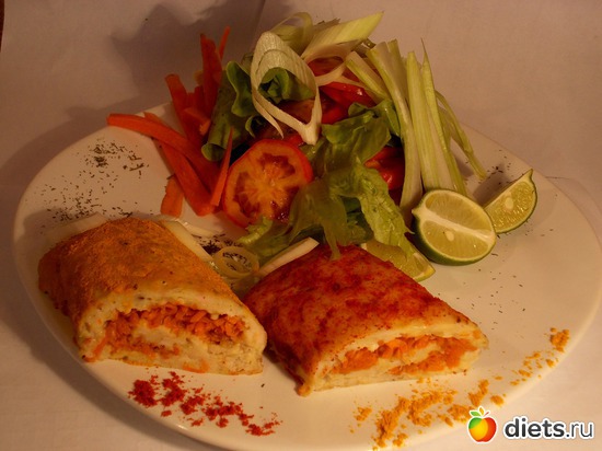 курино овощные рулетики, альбом: Мои блюда