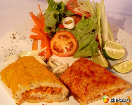 курино овощные рулетики, альбом: Мои блюда