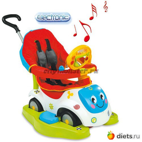 Каталка-качалка трансформер с игровой панелью Maestro Smoby, альбом: Детские штучки