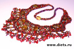 Колье "Боярыня"