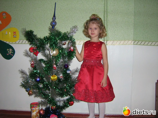 Платье с отделкой из ленточного..., альбом: Вязалочки от Иришки