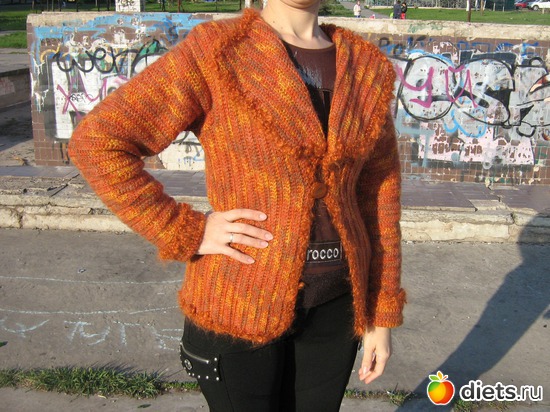 Кофта- педжак крючком, альбом: Вязалочки от Иришки