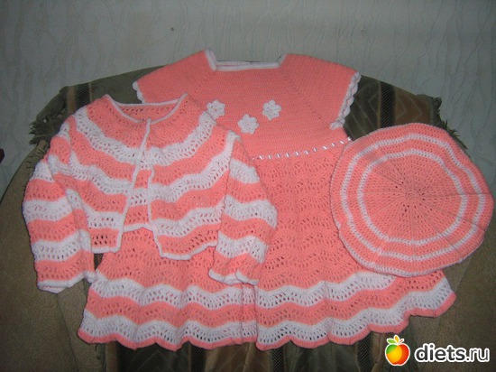 Комплект "Весенний" на заказ дубль2, альбом: Вязалочки от Иришки