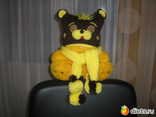 Комплект"Мишка-косолапый"... на заказ, альбом: Вязалочки от Иришки