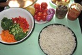 Обед 1. Продукты для пиццы с вермышели