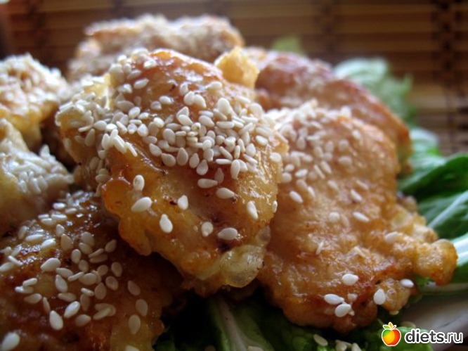 Куриное филе + кунжут, альбом: Полезная еда