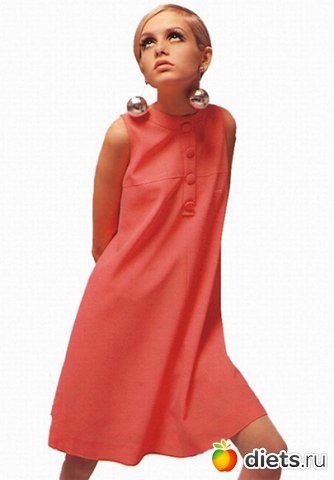 Твигги. Тростинка с накладными ресницами. Сотни матерей вышли с плакатами "Ты убиваешь наших детей" Именно она стала причиной массовой волны ED у девушек.