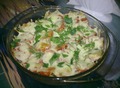 Запеканка з кабачков с помидорами и сыром