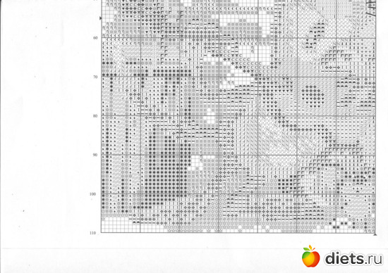 схема 3, альбом: Схемы вышивки крестиком. Коты