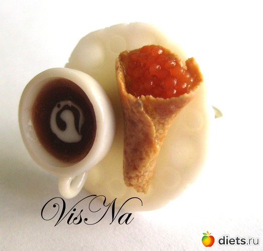 3 фото: мои работы из полимерной глины