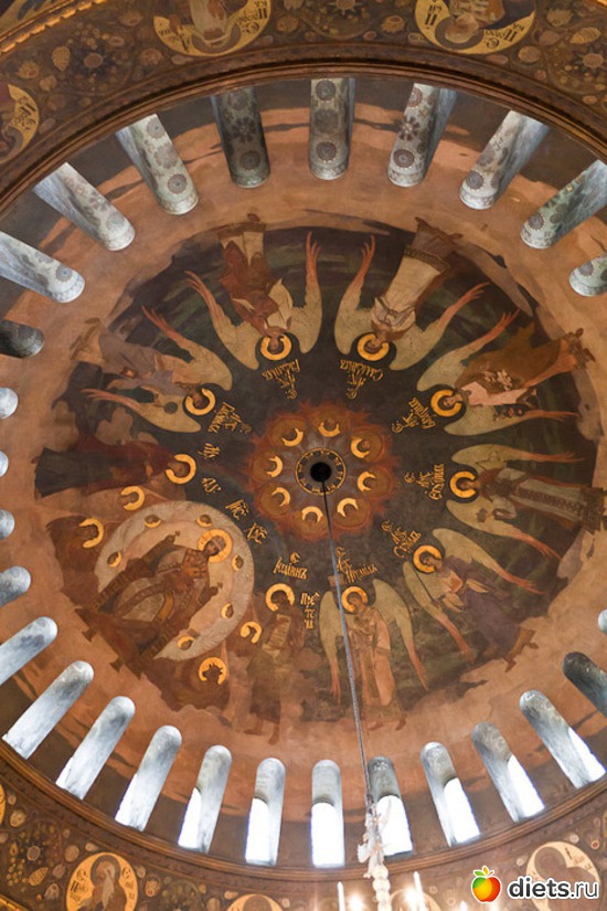 Трапезная в Лавре. Роспись свода купола, альбом: Мои Места Силы