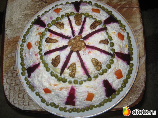 салат ШАПКА МАНОМАХА, альбом: Как накормить семейство :))))