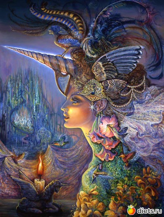6 фото: Зачарованные миры Жозефины Уолл (Josephine Wall)