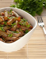 Стручковая фасоль в томатном соусе