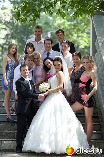 2 фото: свадебные фотки