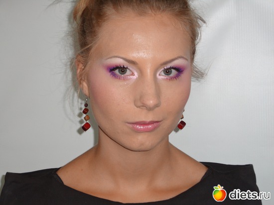 Макияж в технике диагональной растушовки "Кошачий взгляд", альбом: Мои работы