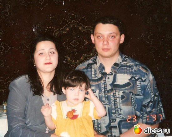 1997. Даше 1 год. 84кг, альбом: Преображение