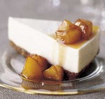 Легкий фруктовый чизкейк на основе безе.