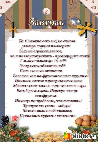 завтрак по -60, альбом: цифровой скрап коллаж