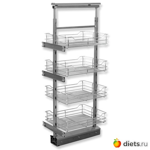 Карго - встраиваемая выдвижная корзина для кухни, альбом: Мебель для кухни