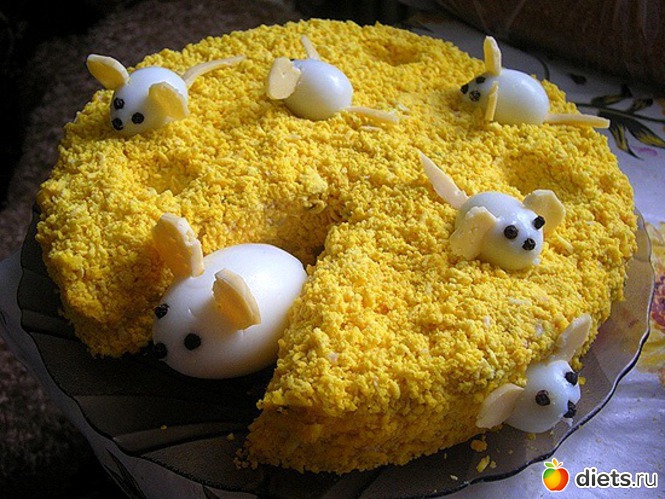 7 фото: Украшения салатов и иных блюд