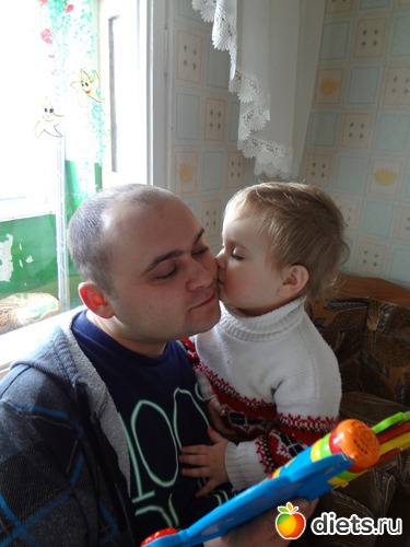 Аринка любит папу :), альбом: Наша прекрасная семья :)