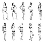 Руководство по позированию от Lynn Herrick, (часть 1)