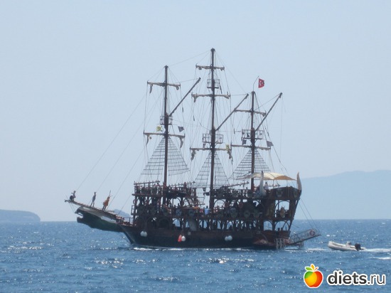 прогулка на яхте, альбом: ТУРЦИЯ-ВСЕ ВКЛЮЧЕНО-враг фигуре!!!!! 2012 год