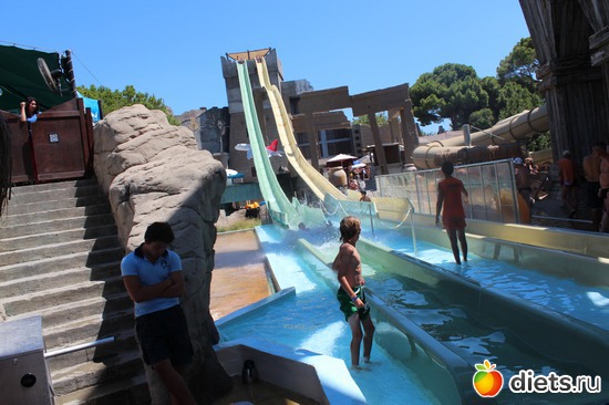 Аквапарк Троя, горки Фантом и Камикадзе., альбом: Турция, август 2012